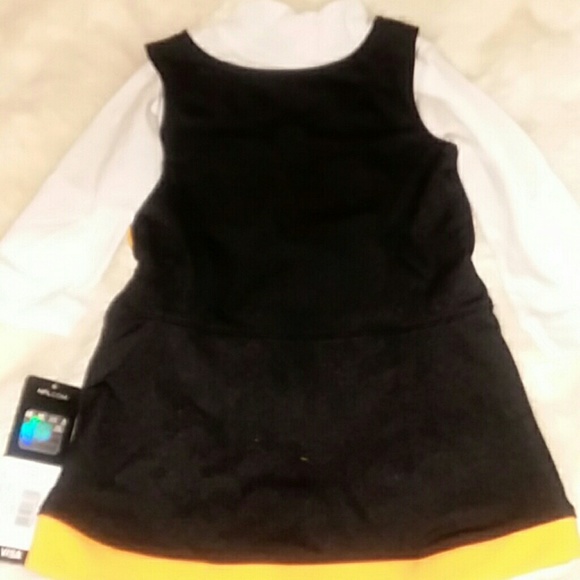 NWT NFL VISA Pittsburgh Steelers Dress Set 18 Mont - Picture 7 of 8